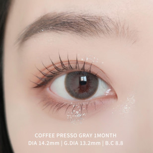 Ann365 1Month – Coffee Presso Gray炭灰咖啡 月拋 2片裝